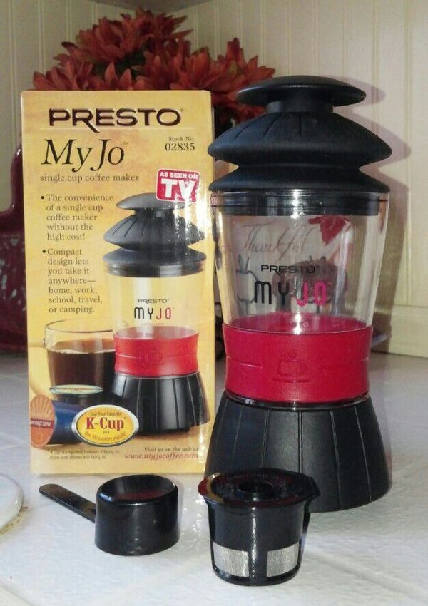 Presto 02835 Myjo Single Cup Coffee Maker