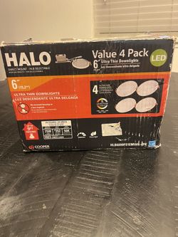 Halo HLBLS Series White 6-in