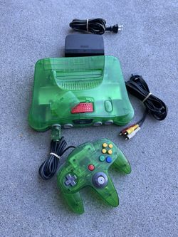 Nintendo 64 jungle green / N64