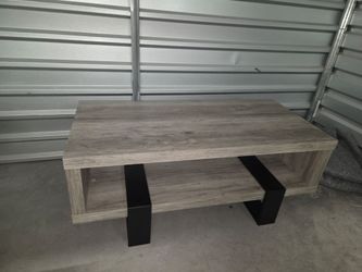Grey coffee end table