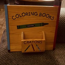 Coloring Book Caddy