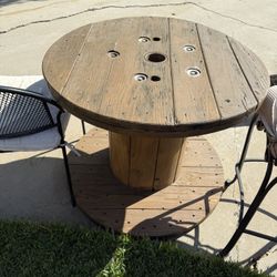 Wooden Table Spools 
