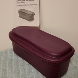TUPPERWARE ~ MICROWAVE PASTA MAKER spaghetti lasagna 8 cups PURPLE