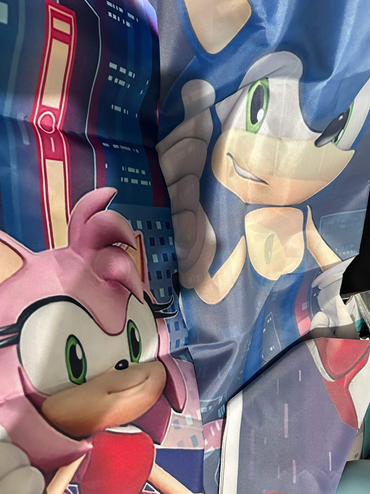 Sonic the Hedgehog Birthday Backdrop