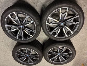 BMW OEM 20" 699M M Wheels Staggered 4 Wheel Set Excellent Condition