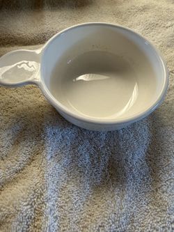 CorningWare Grab-It Bowl 15 oz P-150-B White Pyroceram Stovetop Safe 1978
