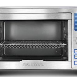 Gourmia Digital Stainless Steel Toaster Oven Air Fryer - Stainless Steel