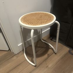 Boho Rattan Stool 