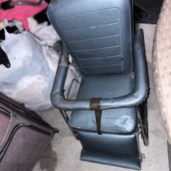 Antique car seat
