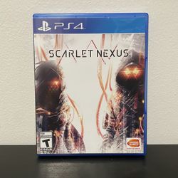 Scarlet Nexus PS4 + PS5 Upgrade PlayStation 4 CIB Anime Video Game Bandai 2021