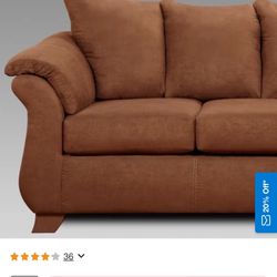 Mocha Couch Set 