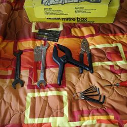 Tools And Mitre Box