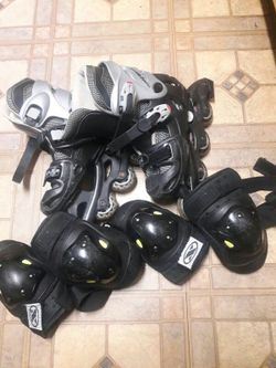 Inline Skates size 3-6 boys shoes