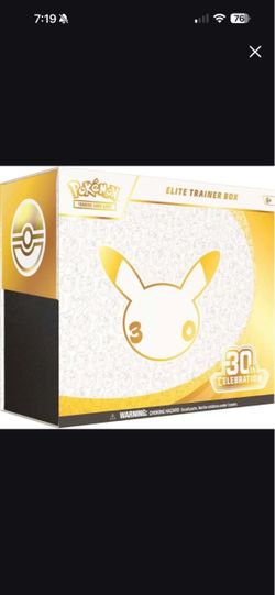 Pokémon 30th Celebration Elite Trainer Box