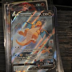 Dragonite V Pokémon card