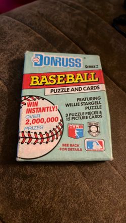Unopened baseball pack