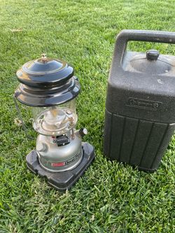 Coleman Dual Fuel Camping Lantern with Case