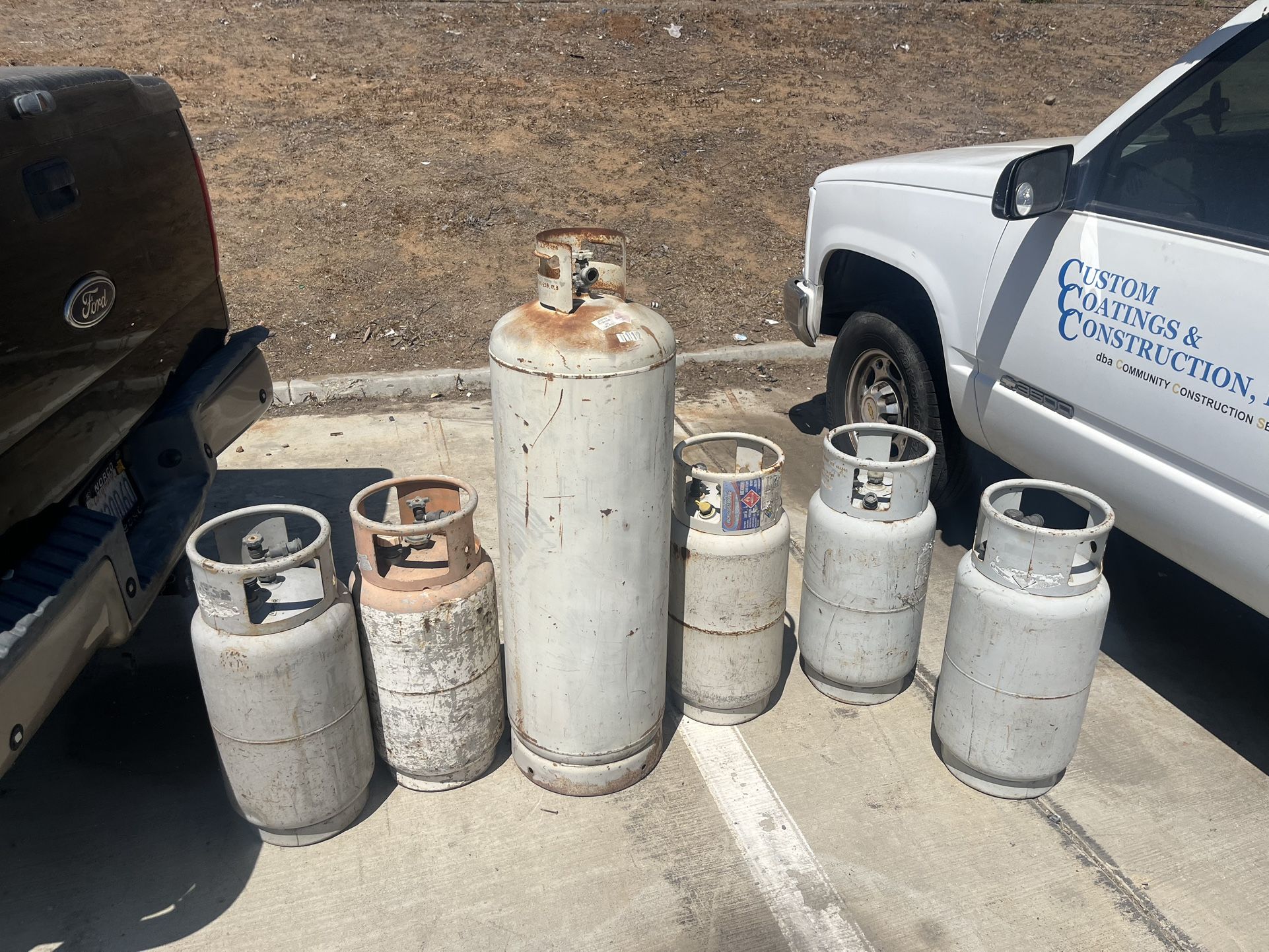 Propane Bottles For Fork Lifts