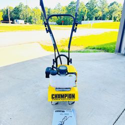 Champion 9.5 in. Portable Gas Garden Tiller Cultivator (NEW) 