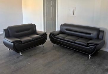 Sofa and loveseat