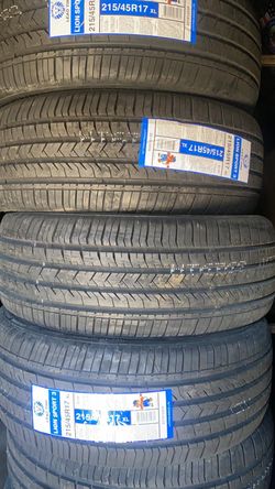 215 45 17 Set of Tires Brand New