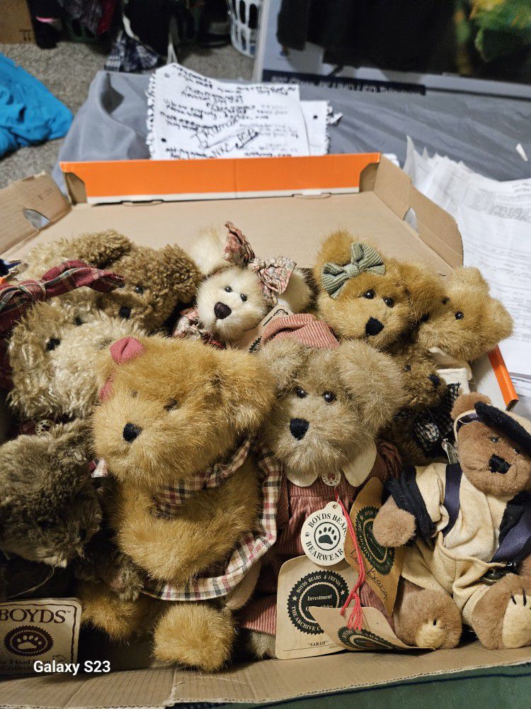 Boyd's Bear Lot All Except With The Exception Of One Mabie 2 Has Tags