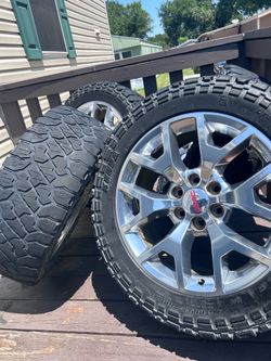 GMC sierra original factory wheels
