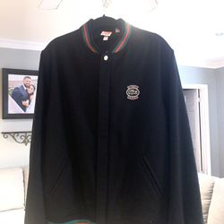 Supreme Lacoste Varsity Jacket Black 
