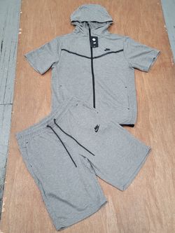Nike Tech Short Set Grey