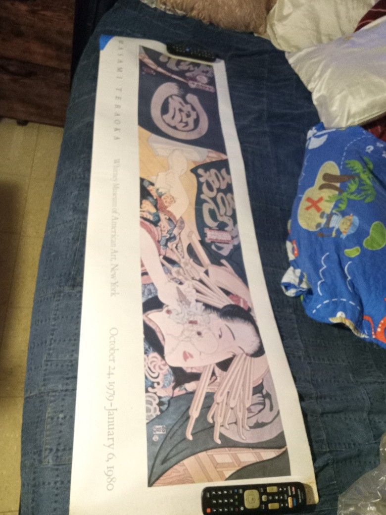 For A Postal Collector I'm Only Asking $150 A Japanese 36 Flavor Poster 1976