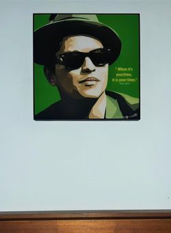 Bruno Mars Famous Pop Art Wall Canvas