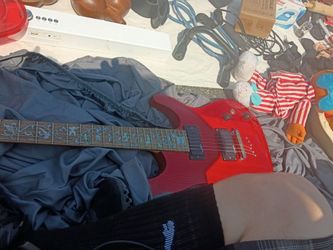 Stadium electric guitar with emg humbuckers pickups