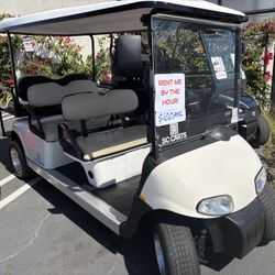 2015 Street Legal EZGO 6-Seater Golf Cart