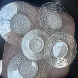 Vintage princess house plates