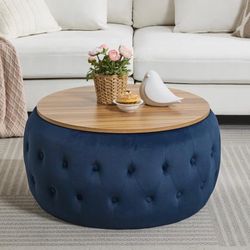 Tufted Storage coffee table