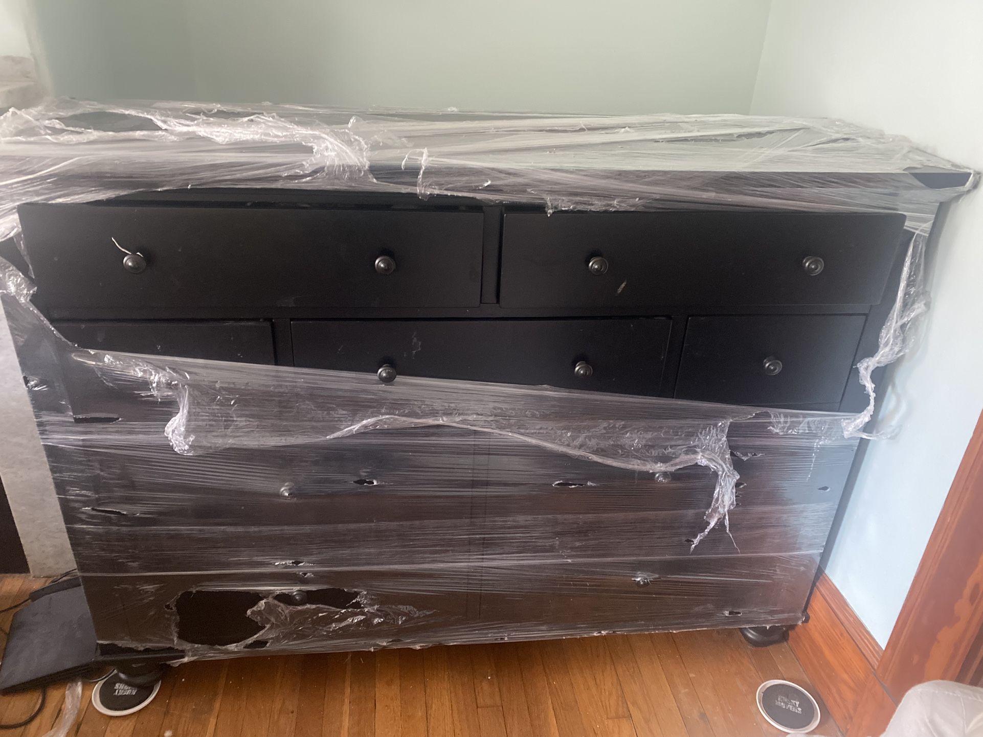 New Black Vanity / Bureau Or Buffet Table $3.25.