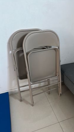 Steel chairs