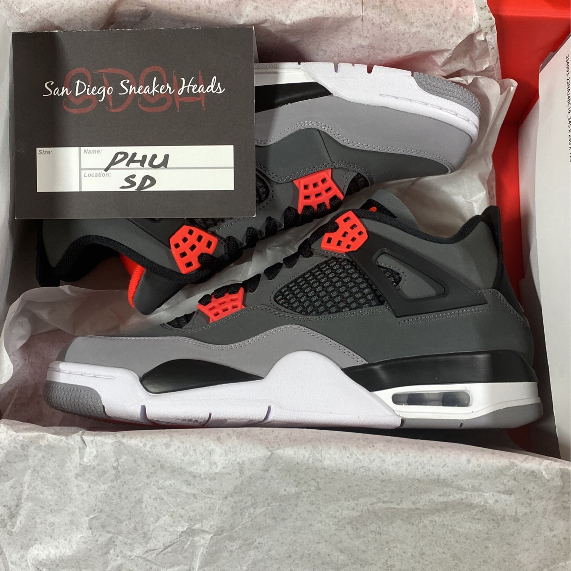 Jordan 4 Infrared