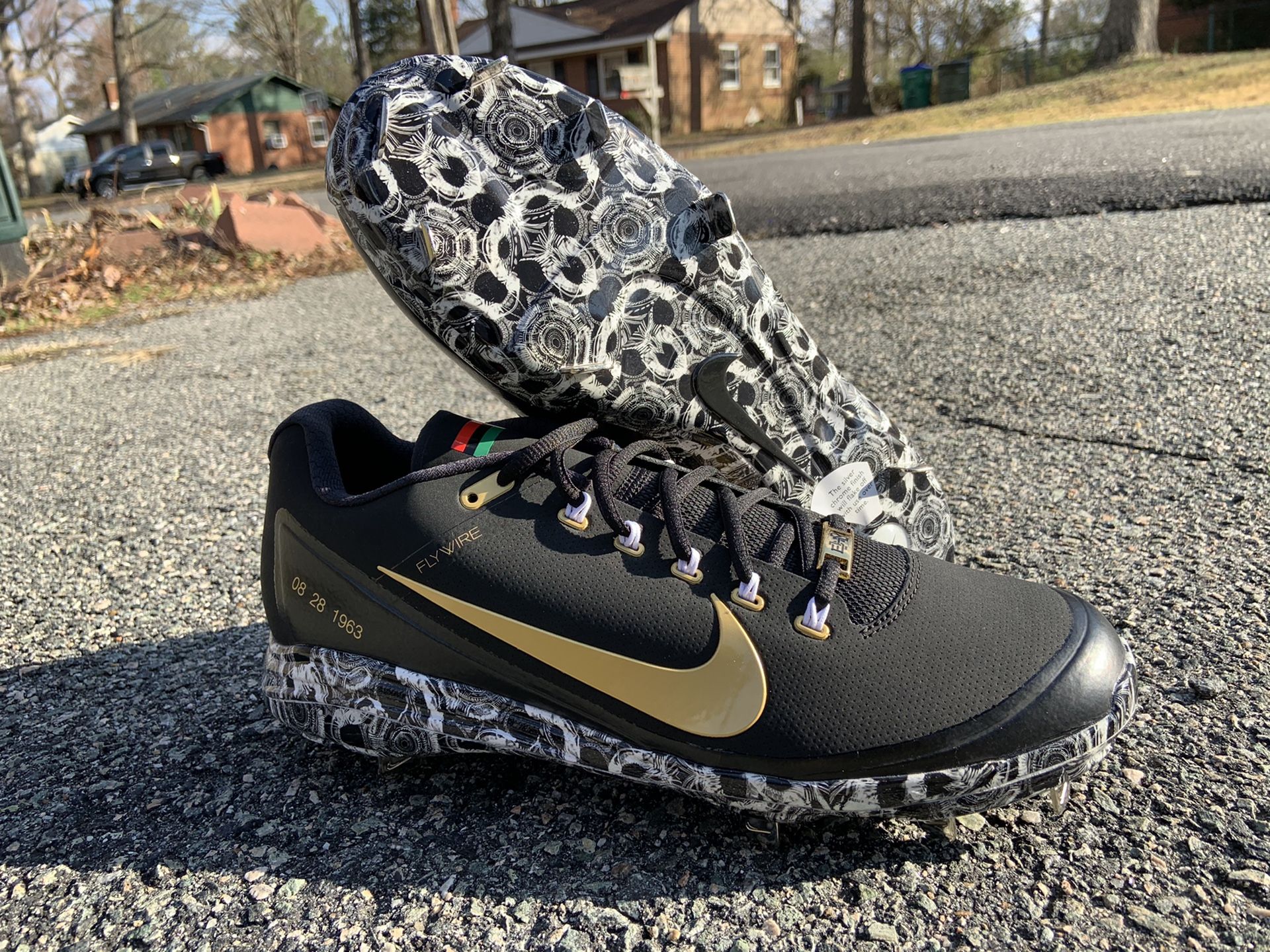 Nike Flywire History Month BHM Gold Baseball AO3625-077 11 for Sale in North Chesterfield, VA - OfferUp