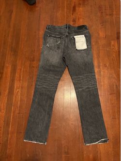 Purple jeans