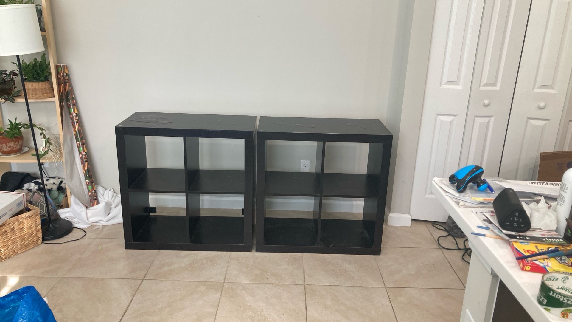 Two (2) IKEA Cubes