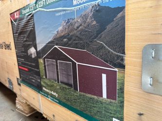 New Double Garage Metal Shed $2650