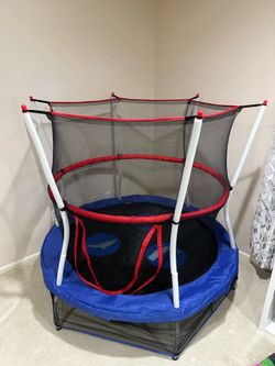 Skywalker Trampolines Mini Trampoline with Enclosure Net