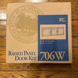 Whittier Wood Products Raised Panel Door Kit, model 706W