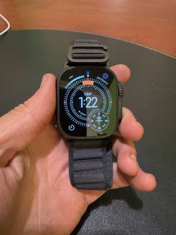 Apple Watch Ultra 3 with Black Alpine Loop