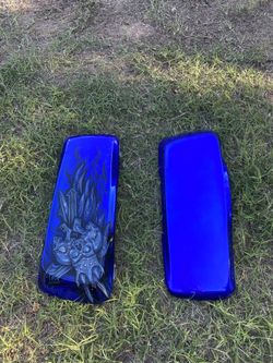 Dirty Bird motorcycle bag lids 