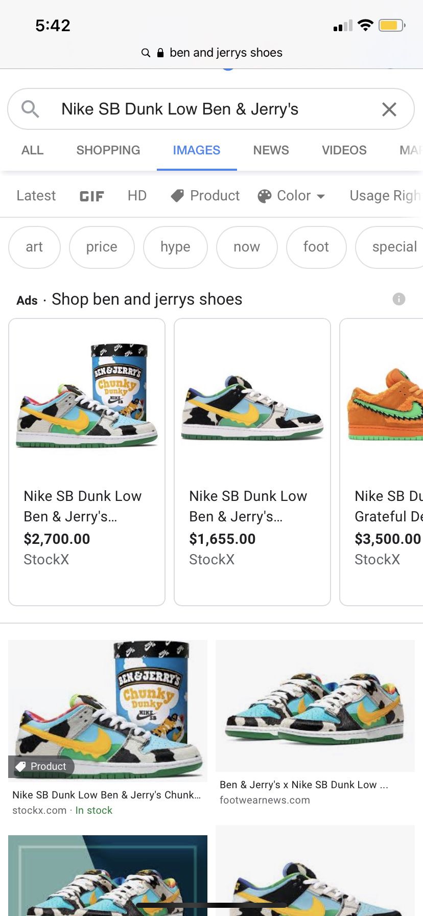 Nike SB Dunk Low Ben&Jerry’s