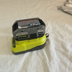 Ryobi 18 V 4.0 battery high-performance with Ryobi charger
