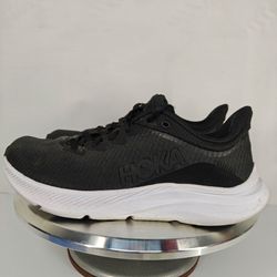 Size 8.5 US Women's Hoka Solimar black and white