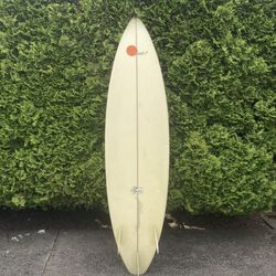 Pacific surf glass surfboard hand made original Rusty